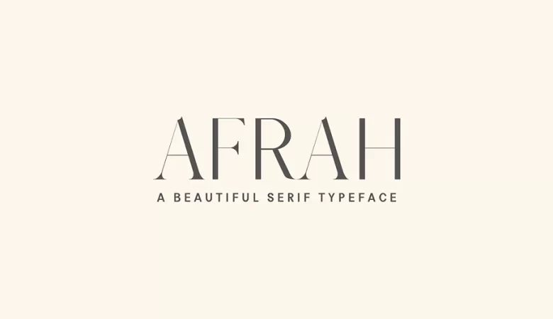Afrah Font
