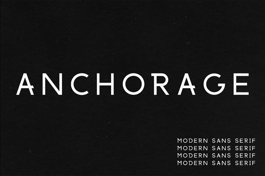 Anchorage Font