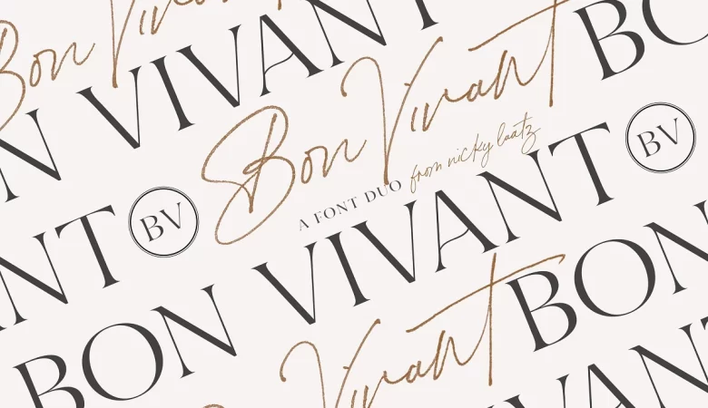 Bon Vivant Font