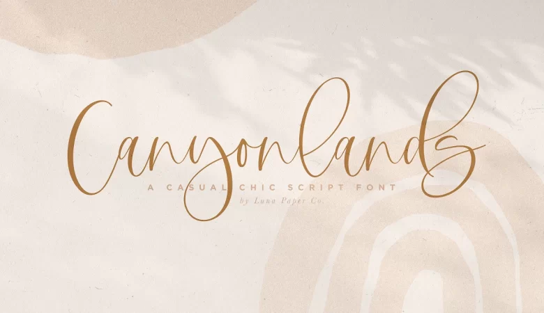 Canyonlands Font
