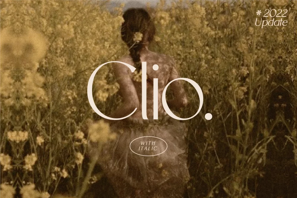 Clio Font