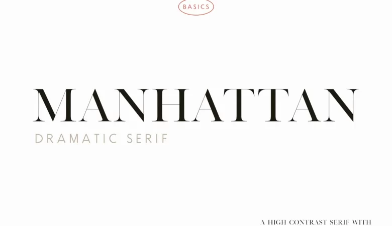 Manhattan Font