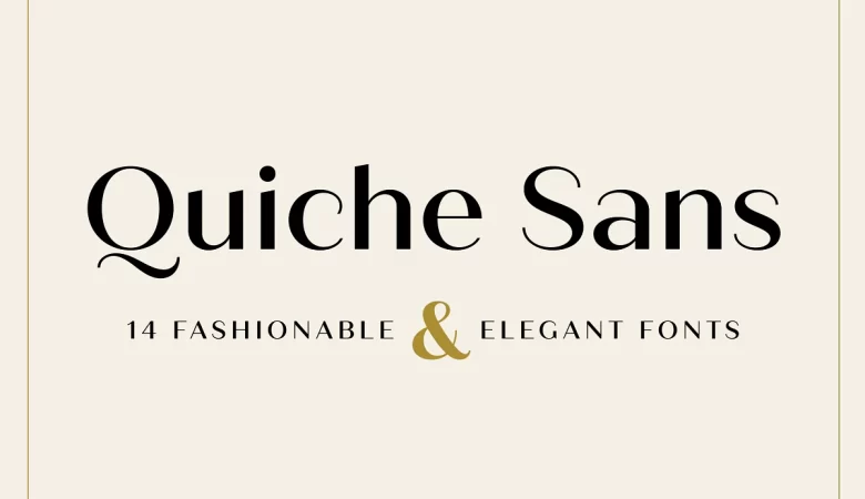 Quiche Sans Font