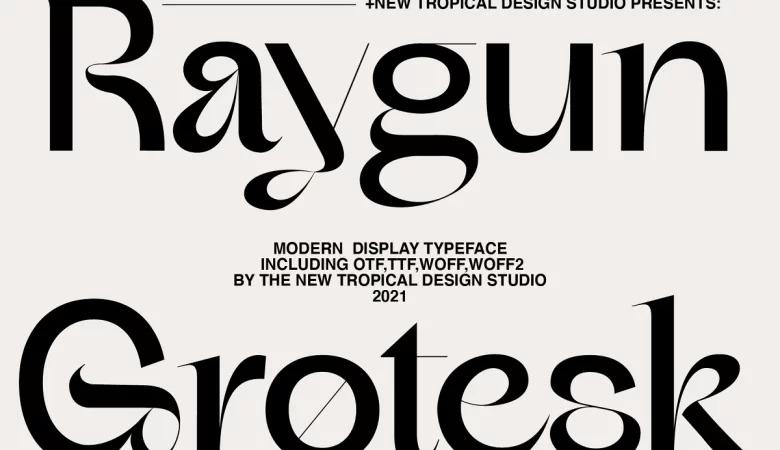 Raygun Font