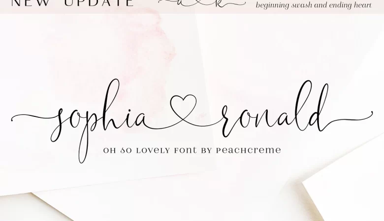 Sophia Ronald Font