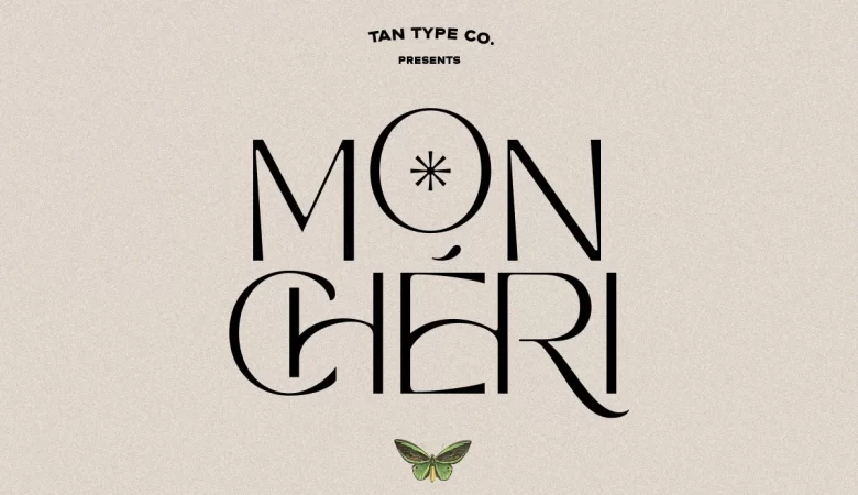 TAN - MON CHERI Font