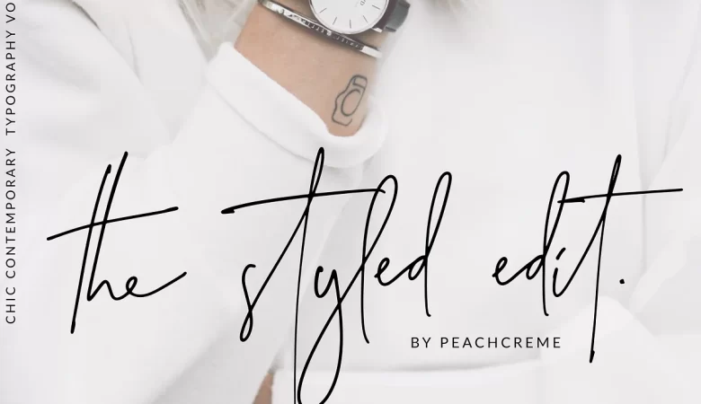 The Styled Edit Font