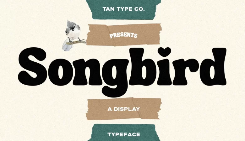 Tan Songbird Font Free Download