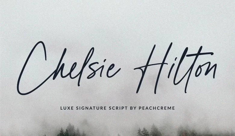 Chelsie Hilton Font