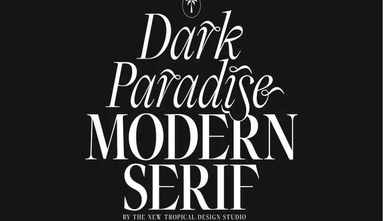 Dark Paradise Font