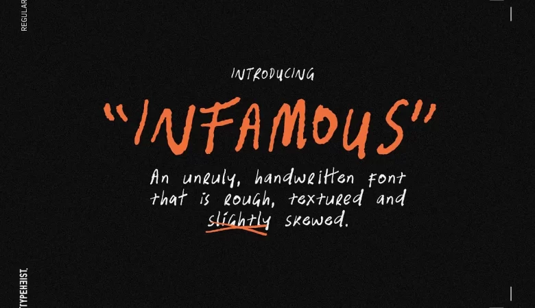 Infamous Font