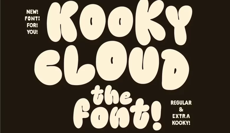 Kooky Cloud Font
