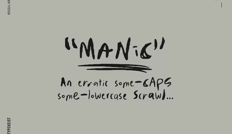 Manic Font