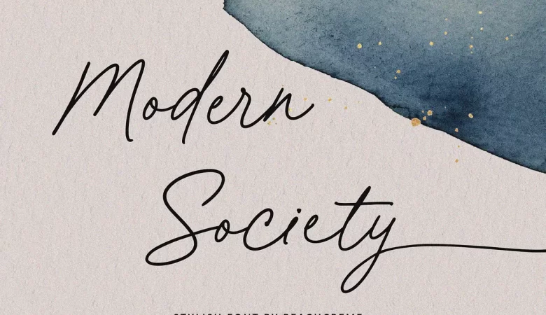 Modern Society Font
