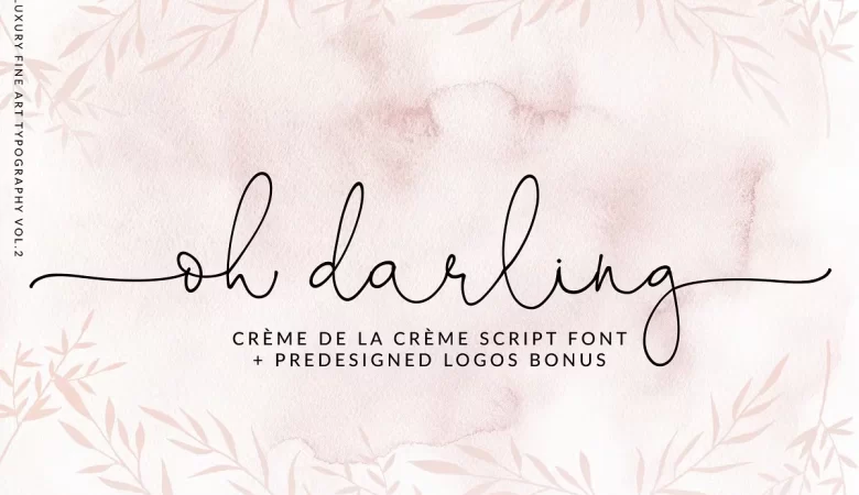 Oh Darling Font