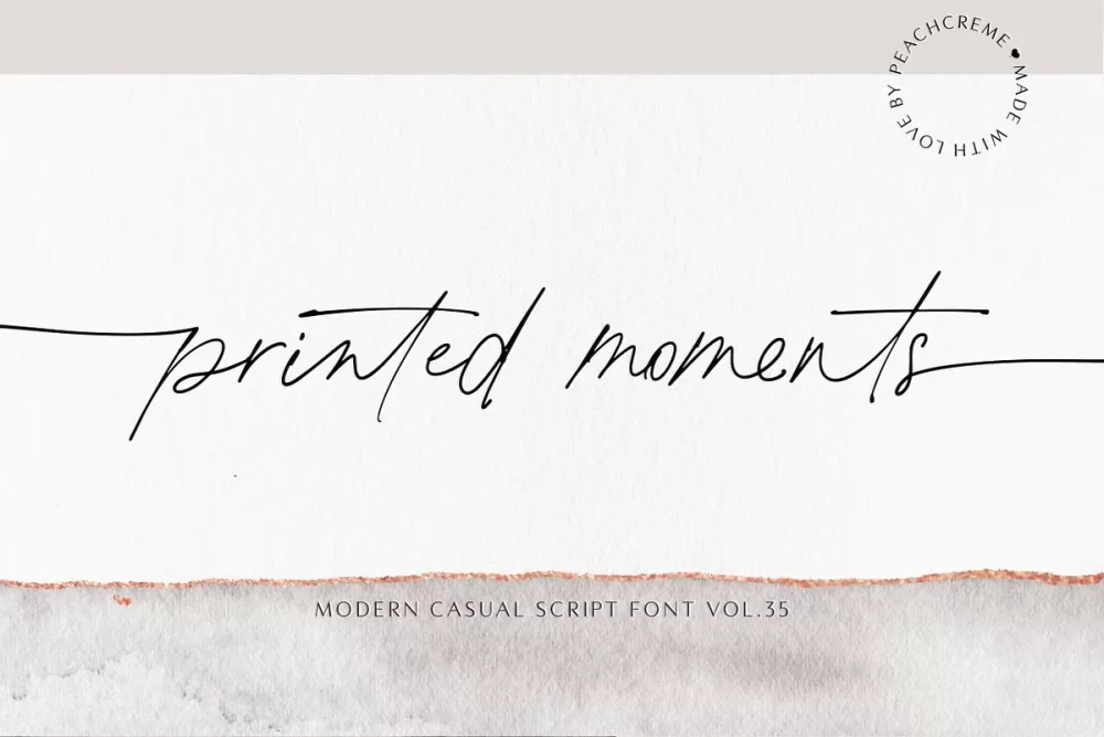 Printed Moments Font Free Download | Fontelement.com Printed Moments Font