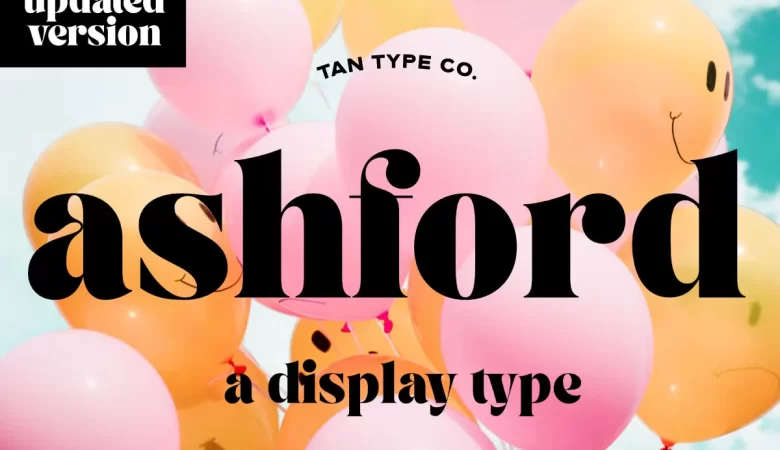 TAN ASHFORD Font