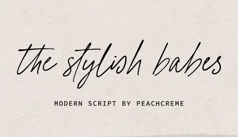 The Stylish Babes Font