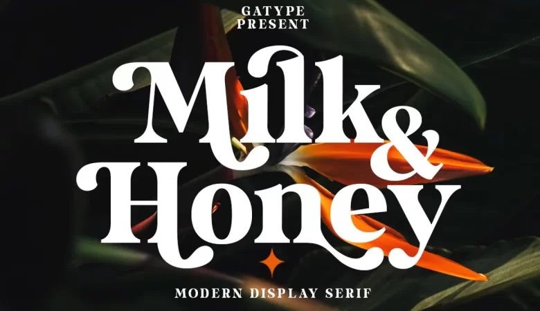 Milk And Honey Font