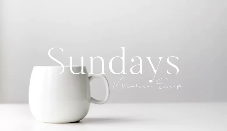 Sundays Font