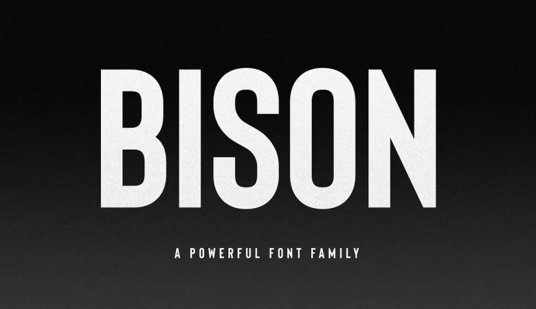 Bison Font Free Download | Fontelement.com