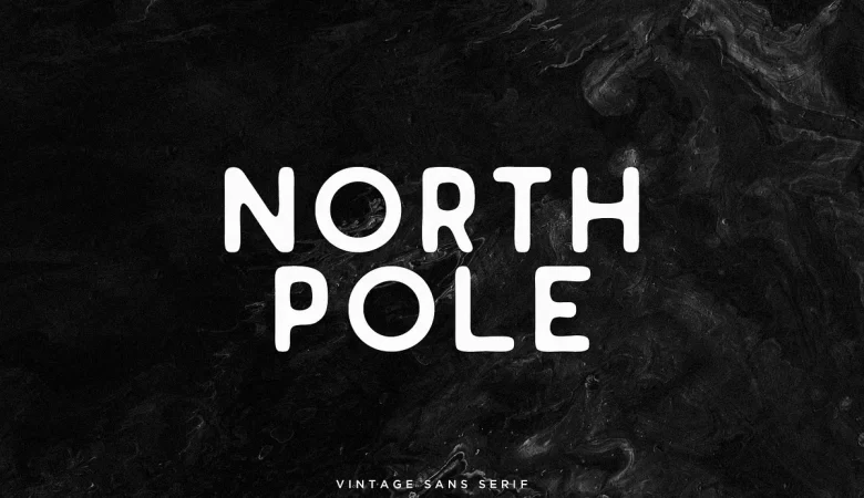 North Pole Font