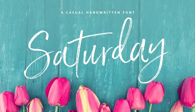 Saturday Font