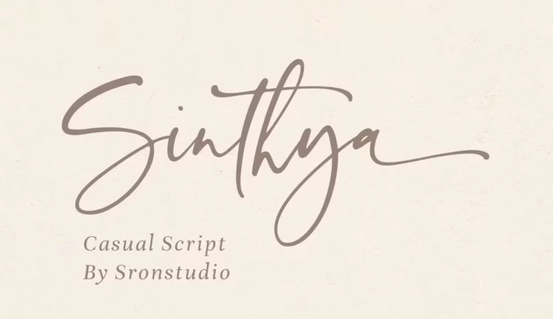 Sinthya Font (1)