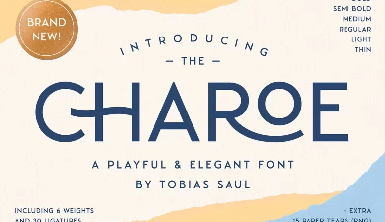 Charoe Font 1 Free Download | Fontelement.com