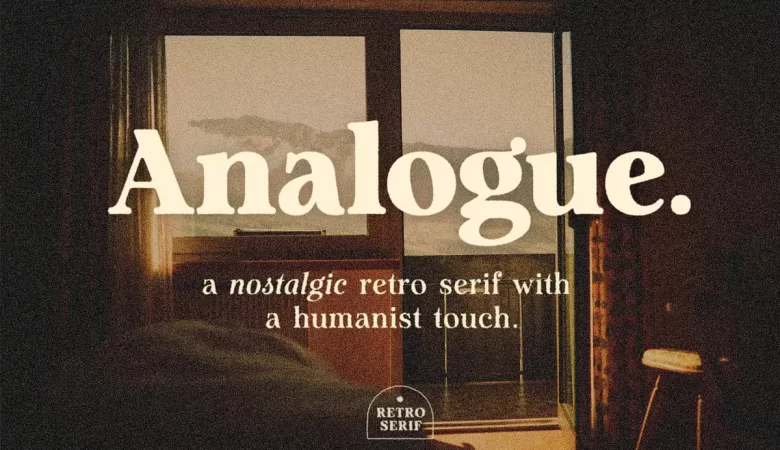 Analogue Font