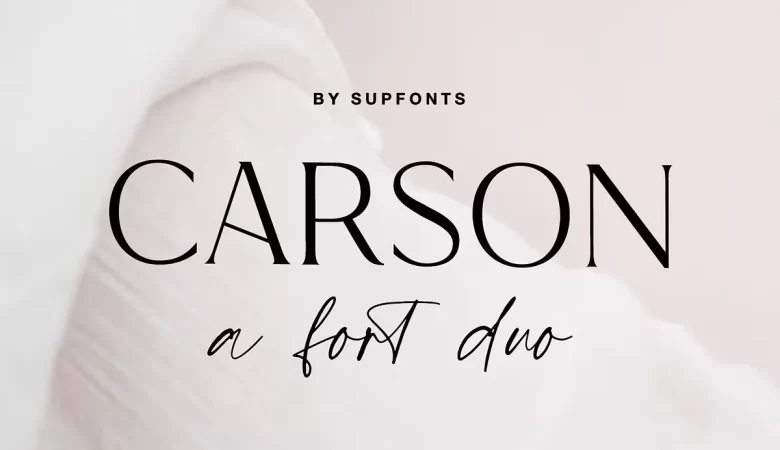 Carson Font Duo