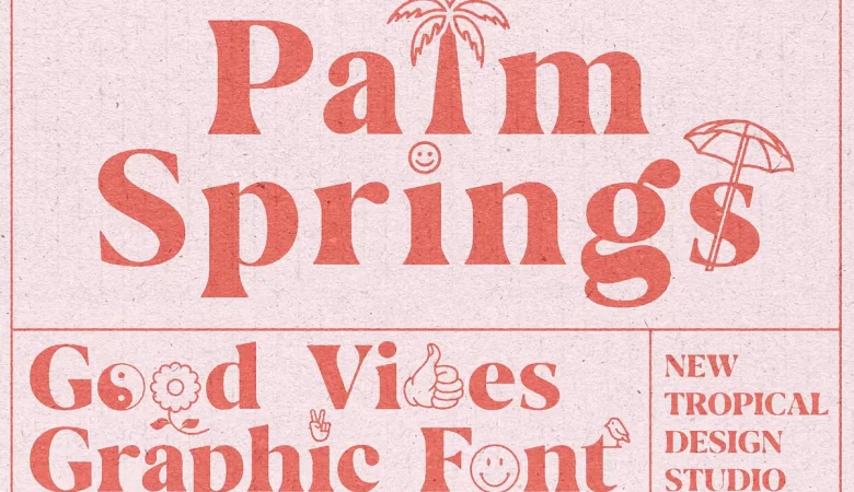 Palm Springs Font