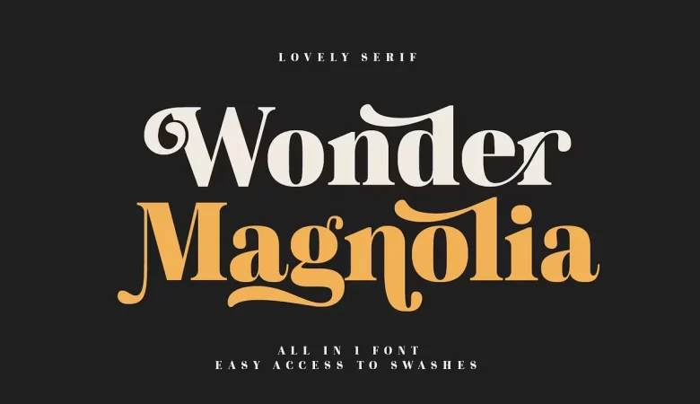 Wonder Magnolia Font Free Download | Fontelement.com