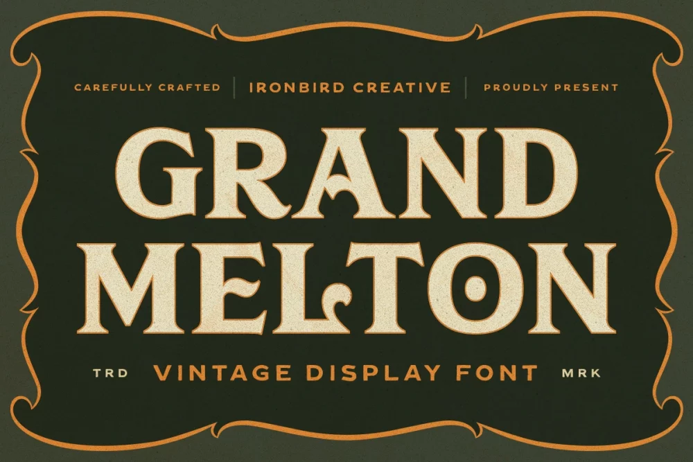 IC Grand Melton Font