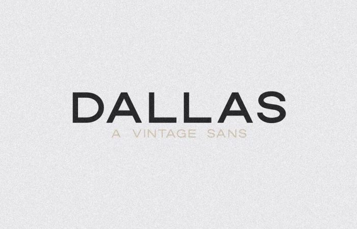 Dallas Font