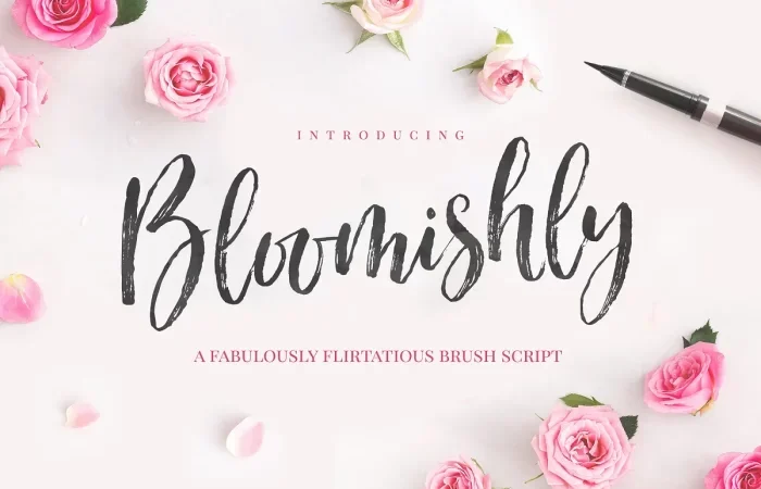 Bloomishly Font