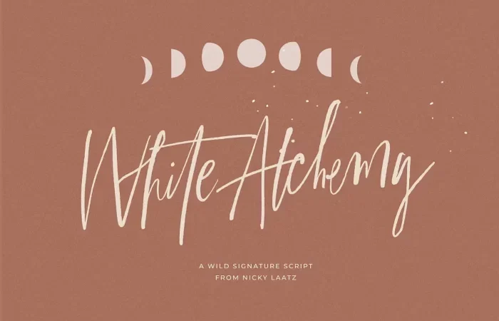 White Alchemy Font
