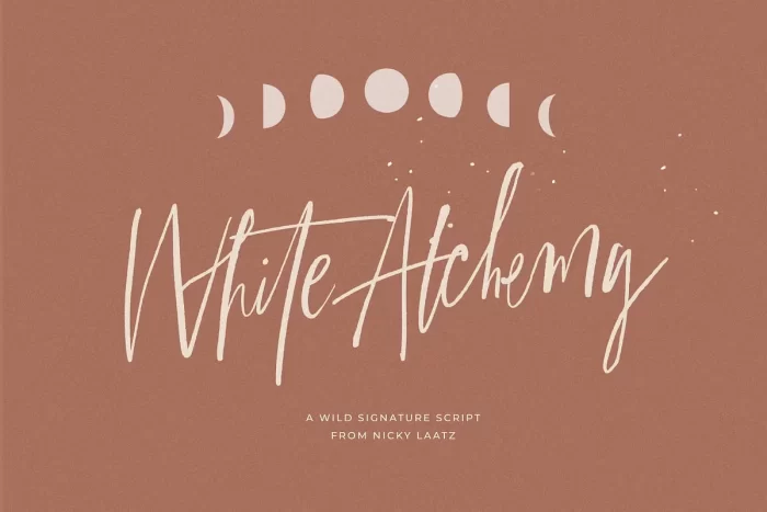 White Alchemy Font