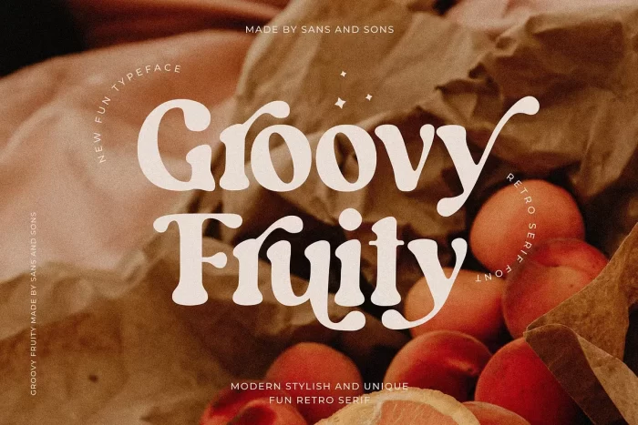 Groovy Fruity Font