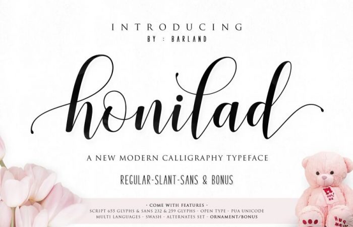 Honilad Script Font