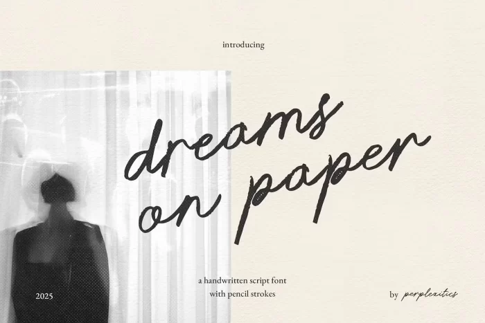 Dreams On Paper Font