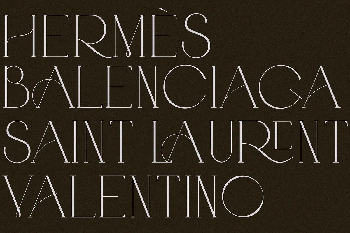 Abramo font style preview
