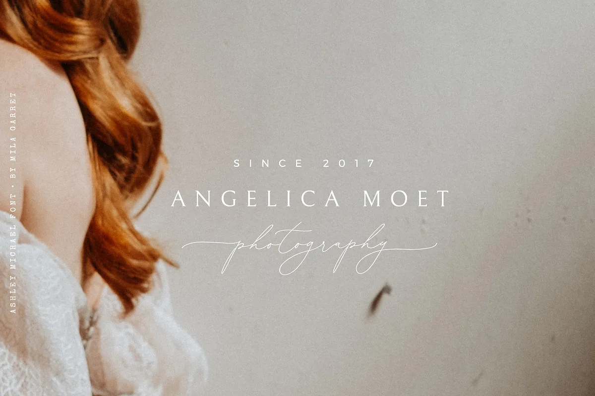 Ashley Michael font preview — sample text