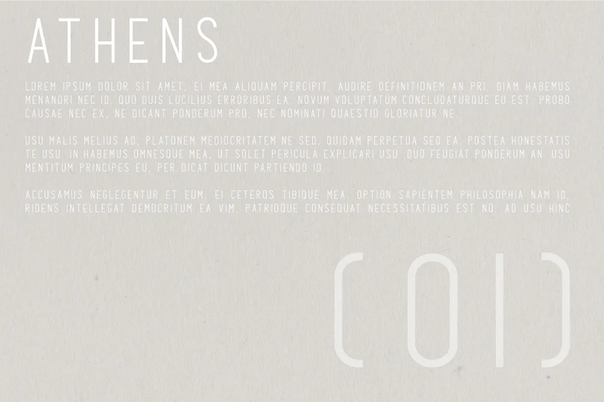 Athens Font Free Download | Fontelement.com Athens font alphabet, numbers and glyphs