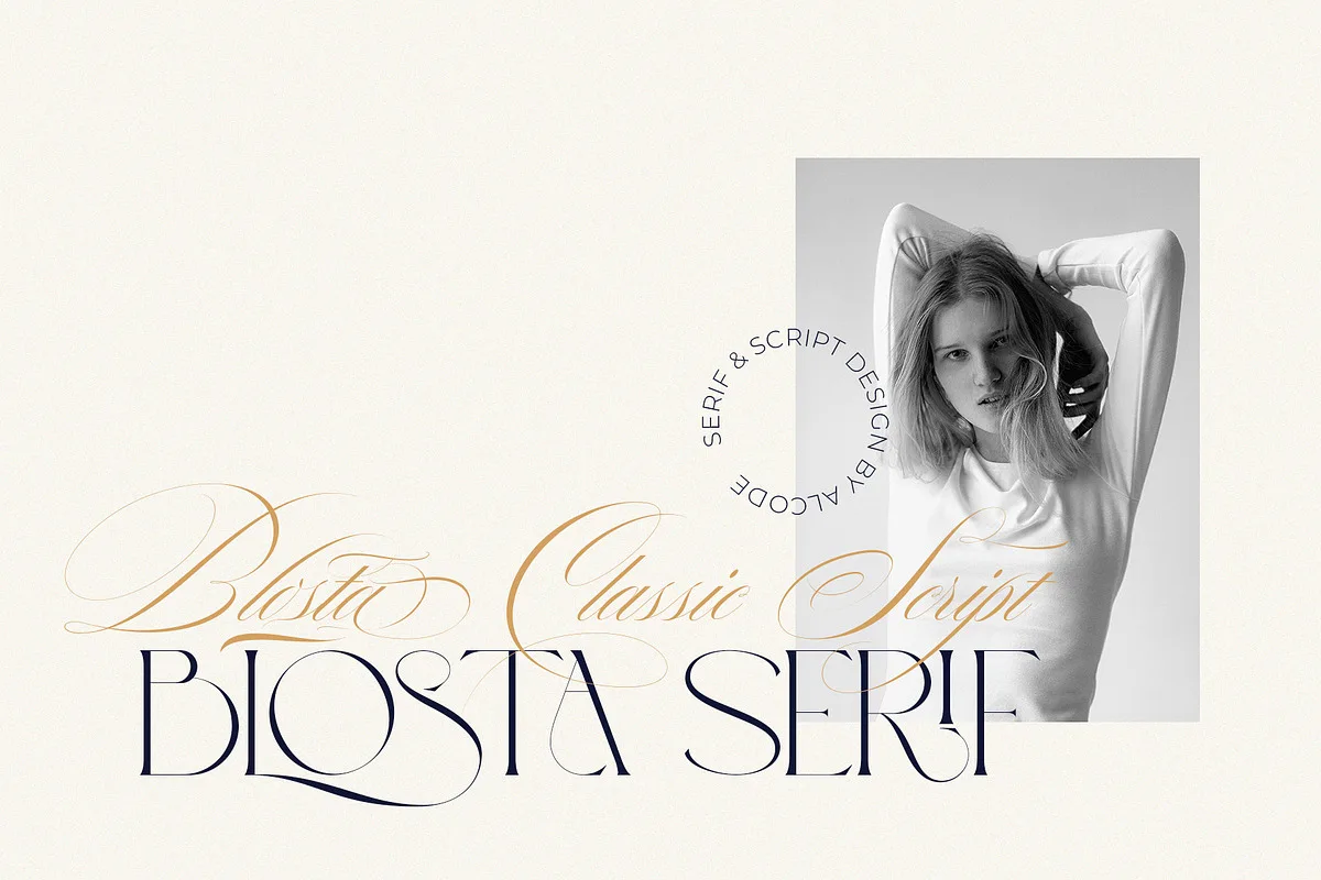 Blosta Font Free Download | Fontelement.com Blosta font preview — sample text