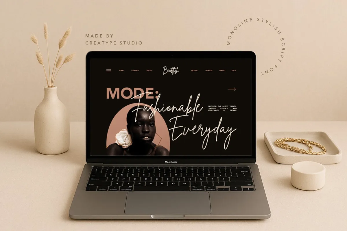 Brittany Signature font style preview