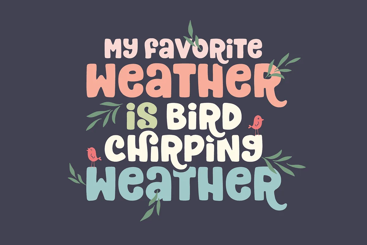 Chirp font style preview