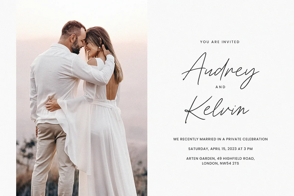 Constane font used in a design mockup
