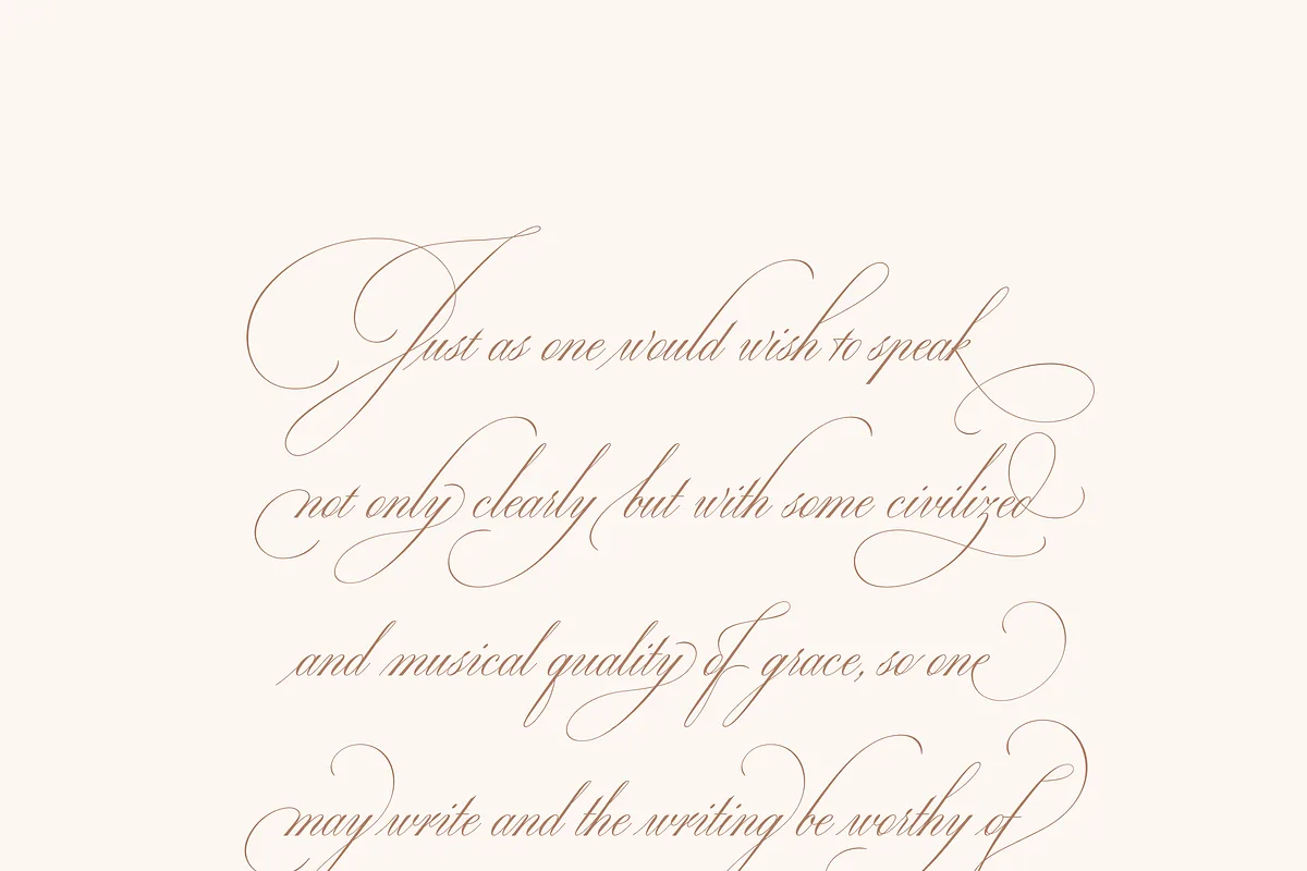 Ecatherina Font Free Download | Fontelement.com Ecatherina font preview — sample text