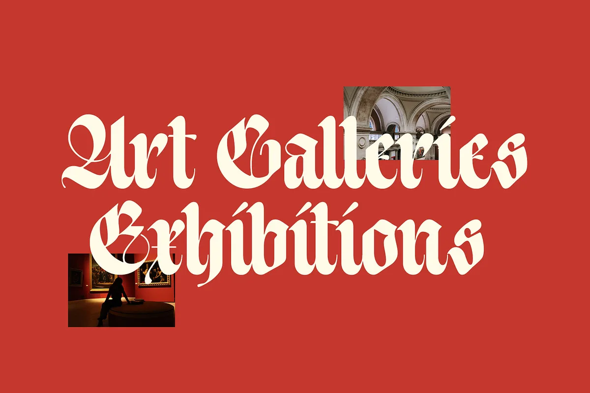 ED Bathurst font preview — sample text